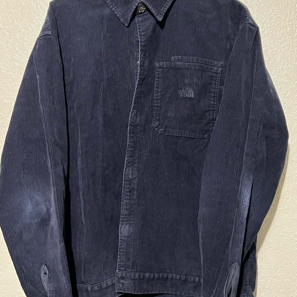 The North Face Navy Blue Shirt Jacket
